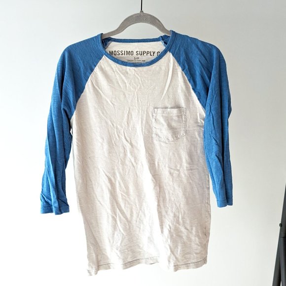 Mossimo Three Quarter - Baseball Style T-shirt - Picture 1 of 3